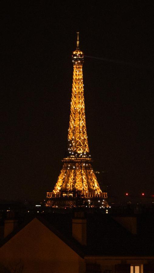 Apartament Joli T2 Proche Du Metro Avec Vue Tour Eiffel Issy-les-Moulineaux Zewnętrze zdjęcie